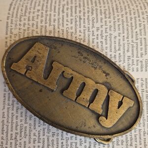 Army Belt Buckle